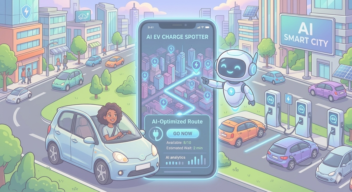 AI EV Charging Spots Suggestion App